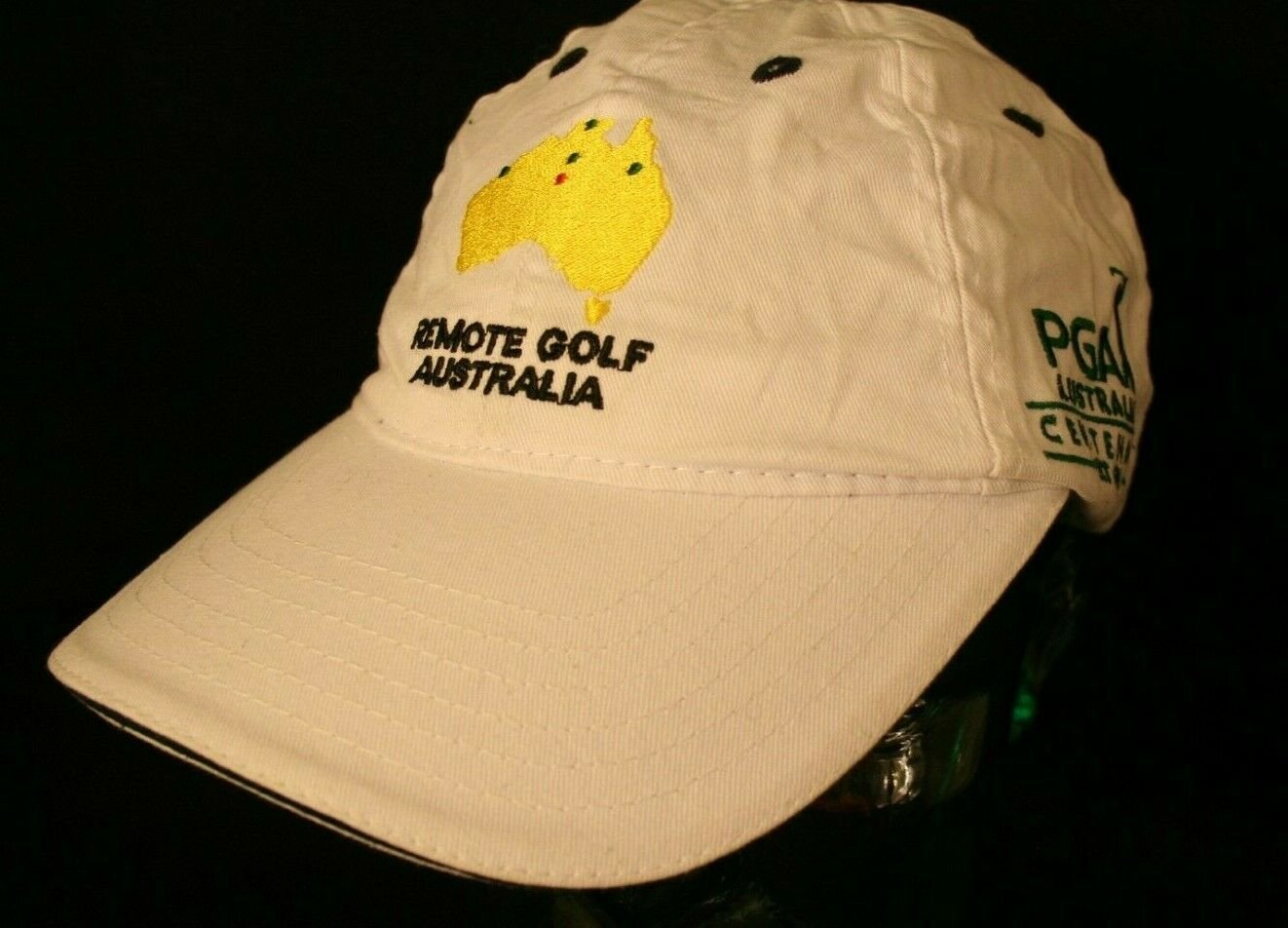 Remote Golf Australia PGA Centenary Performance strapback Cap Hat Sporte Leisure
