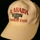 Alabama Natl Champs 1992 Sugar Bowl Crimson Tide 34-Canes 13 snapback hat cap