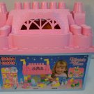 VTG MEGA BLOKS Ritvik Pink Blue Fairytale Prince Princess Palace No 607