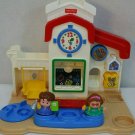 VTG Fisher Price Little People ABC Surprise Schoolhouse Learn Toy Playset 1997