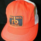 K-BrandRitchie Bros Heavy Equipmnt Auctioneers white mesh patch snapback hat cap