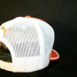 Puma White mesh Orange big cat logo snapback Dad Trucker hat cap w/tags