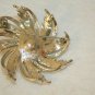 VTG Sarah Co Coventry Silver Pearl Flower Pinwheel Pin Brooch