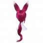 wig Game Character LOL Cosplay Wigs Color Red 70cm Heat Resistant Synthetic Hair Perucas Cosplay Wig