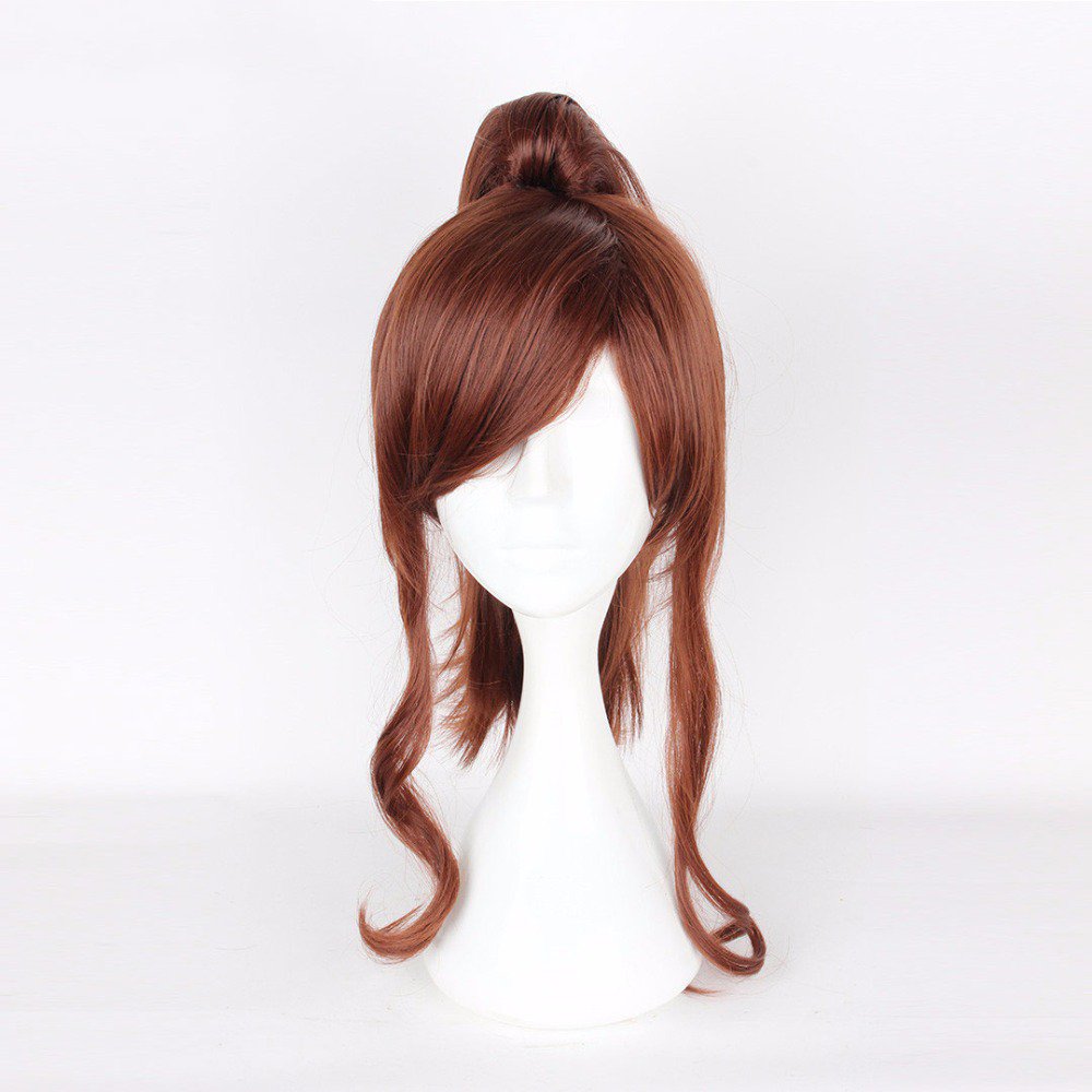 60cm Medium Wavy Multi-Color Synthetic Cosplay Wig 100% High Temperature Fiber Hair WIG