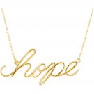 14K Rose "Hope" Necklace Center for Diamonds