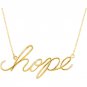 14K Rose "Hope" Necklace Center for Diamonds