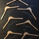 Wedding Hangers, custom wedding hangers, bridesmaid gifts, bridal gifts