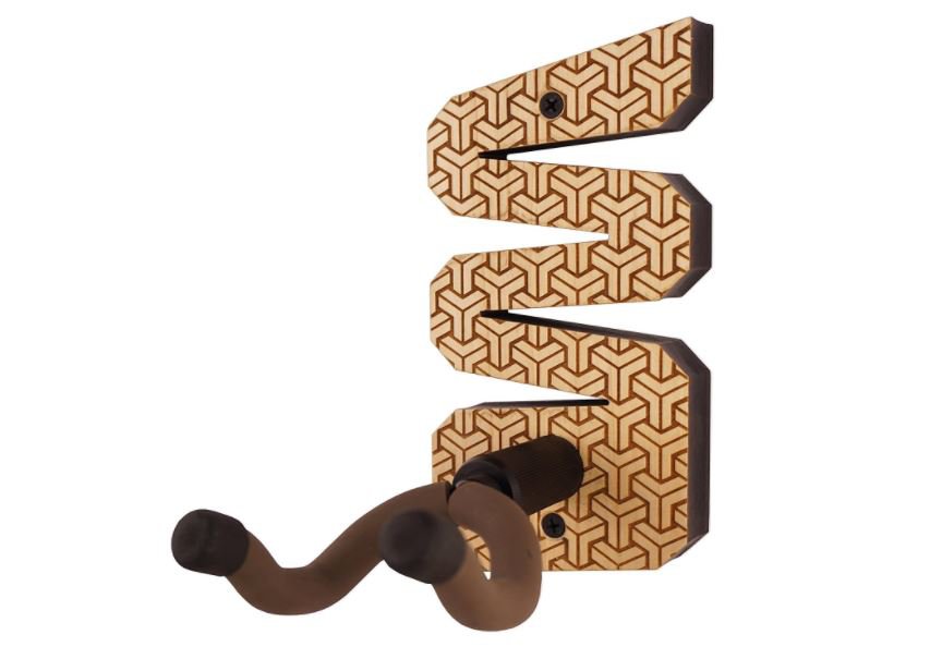 Guitar Hanger Laser Cut & Engraved Guitar Hanger Great for All Guitars!