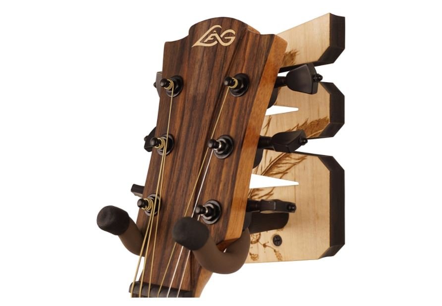 Guitar Hanger Laser cut & engraved guitar hanger