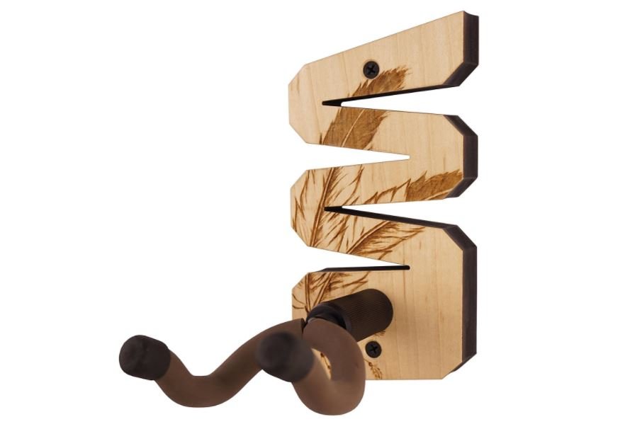 Guitar Hanger Laser cut & engraved guitar hanger