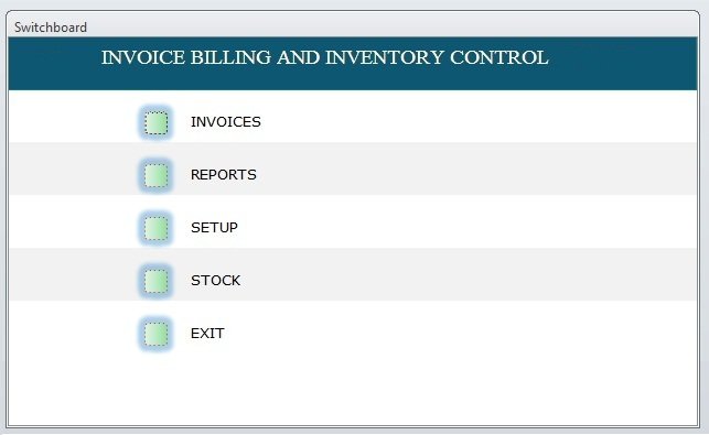 Invoice Generate and Stock Contorl Database