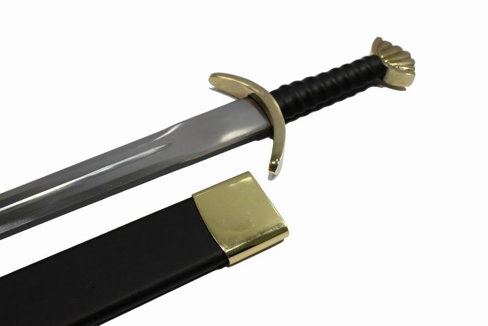 RIVER WITHAM VIKING SWORD REPLICA - 41 INCHES HC STAINLESS STEEL BRASS POMMEL