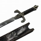 LATE MEDIEVAL GOTHIC KNIGHTLY SWORD CHIVALROUS CELTIC KNOT LONGSWORD STEEL BLADE
