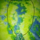 Green Jasper stone necklace