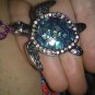 Abalone shell sea turtle necklace