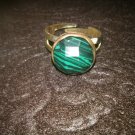 Malachite ring