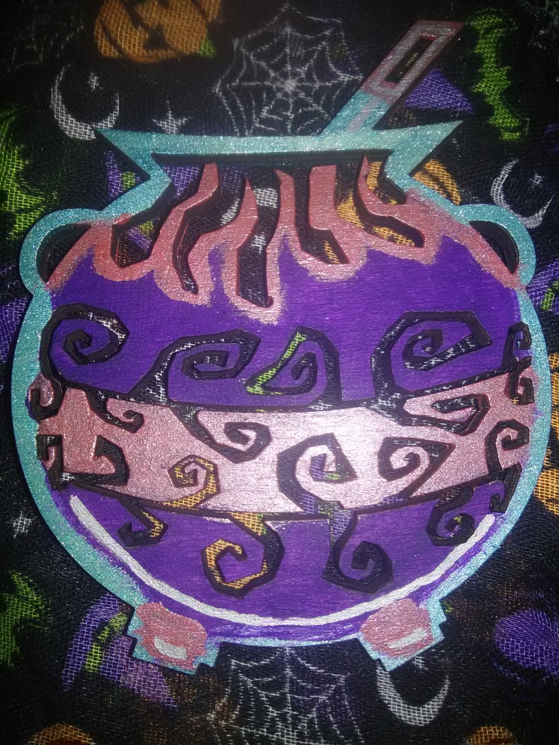 Painted Cauldron