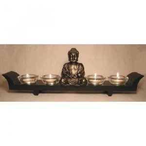 Buddha 4 Candle Holder