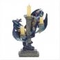 Blue Dragon 3 Candleholder