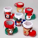 Wholesale Christmas Flocked Boots with Head