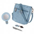 Wholesale Travelon Convertible Travel Wallet - Blue Microsu