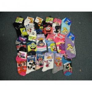 Wholesale Licensed Cartoon Socks