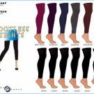 Wholesale Ladies Footless Tights / Ast Colors