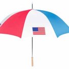 Wholesale RainWorthy 48" Automatic American Flag Umbrella