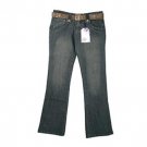 Wholesale CREST: Jr Belted Novelty Denim Jean