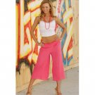 Wholesale Cotton Gauze Smocked Waist Gaucho