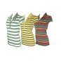 Wholesale COED: Junior Cap Sleeve Pique Polo Shirts