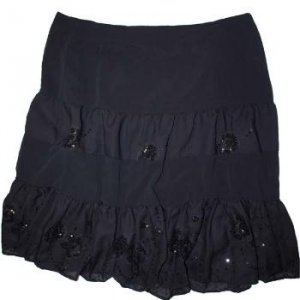Wholesale Versailles Plus Size Tier Skirt