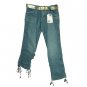 Wholesale CREST: Jr Plus Belted Denim Jean