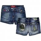 NEW! Wholesale Baby Phat Ladies Denim Bermuda Shorts