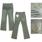 NEW! Wholesale Baby Phat Ladies Denim Tiger Stripe Grey Jeans