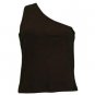 Wholesale Black One Shoulder Tee