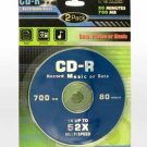 Wholesale 2 Pack CD-R CDs.