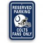 Wholesale INDIANAPLOIS COLTS 12X18 PARKING SIGNS