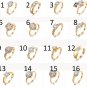 1 PCS Hot Stainless Steel Ring for Women Lovely Jewelry