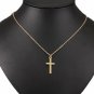 1 PCS Necklace Cross Pendant Necklace 2 Colors