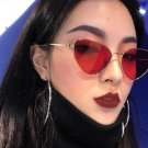 Cat Eye Women Sunglasses Tinted Color Lens 70s Luxe Sunglasses