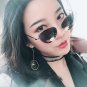 Cat Eye Women Sunglasses Tinted Color Lens 70s Luxe Sunglasses
