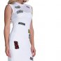 Dress Sleeveless Tank Mesh Club Party Bodycon Midi Bandage Dress
