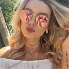 Round Sunglasses Women Vintage Retro Mirror Sun Glasses Ladies Sunglass