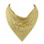 Alloy Tie Shape Collar Necklace Fashion Statement Choker Necklace Women Accessor