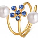 Rings For Women Cubic Zirconia Zinc Alloy Rings Jewelry Bijouterie NEW 2018