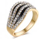 Cubic Zirconia Rings For Women Zinc Alloy Rings Jewelry Bijouterie