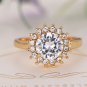 Rings bow For Women Cubic Zirconia Zinc Alloy Rings Jewelry Bijouterie NEW 2018