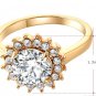 Rings bow For Women Cubic Zirconia Zinc Alloy Rings Jewelry Bijouterie NEW 2018